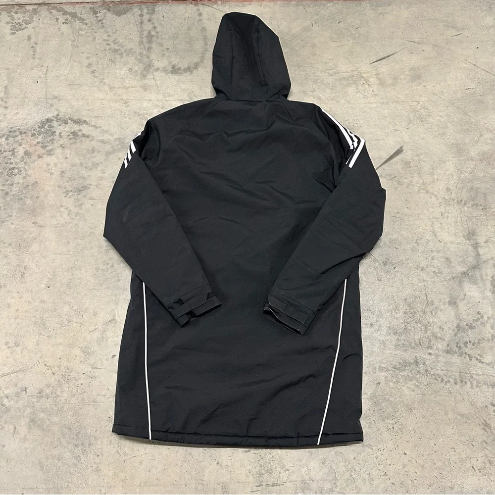 ADIDAS‎ Men's Medium Stadium Parka Jacket Rutgers